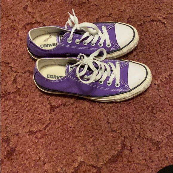 purple converse size 6